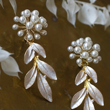画像をギャラリービューアに読み込む, ブライダル ウエディングアクセサリ−ブライダル イヤリング/ピアス wedding 【ブルンモル】