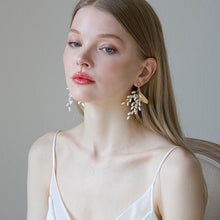 画像をギャラリービューアに読み込む, ブライダル ウエディングアクセサリ−ブライダル イヤリング wedding 【レコルト】