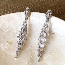 画像をギャラリービューアに読み込む, ブライダルピアス ウエディングアクセサリ− パーティーにも ウエディングピアス イヤリング【クレオパトラ】