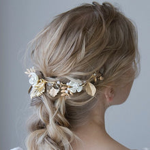 画像をギャラリービューアに読み込む, ブライダル ウエディングヘアアクセサリー ウェディングヘッドドレス wedding 【ブリリアント】