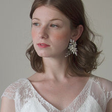 画像をギャラリービューアに読み込む, ブライダル ウェディング ウエディングアクセサリー wedding イヤリング【トレゾアイヤリング】