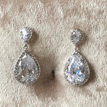 画像をギャラリービューアに読み込む, ブライダル ウェディング ウエディングアクセサリー ピアス【ドロップピアス】