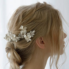 画像をギャラリービューアに読み込む, ブライダル ウエディング ヘアアクセサリー ヘッドドレス wedding 【アザレアヘッドアクセ】