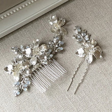 画像をギャラリービューアに読み込む, ブライダル ウエディング ヘアアクセサリー ヘッドドレス wedding 【アザレアヘッドアクセ】