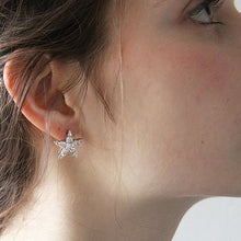 画像をギャラリービューアに読み込む, ブライダル ウェディングアクセサリ- スターピアス パーティーにも【星ピアス&イヤリング】