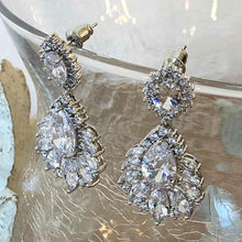 画像をギャラリービューアに読み込む, ブライダル ウェディング poireポワール大ぶりピアス ブライダルピアス パーティーにも【ポワール】