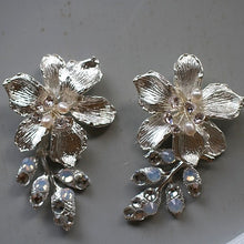 画像をギャラリービューアに読み込む, ブライダル ウエディング ヘアアクセサリー イヤリング wedding 【アザレアイヤリング】