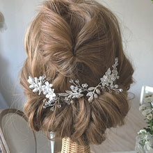 画像をギャラリービューアに読み込む, ブライダル ウエディングアクセサリー ブライダルアクセ wedding 【トレゾア髪飾り単品】