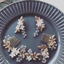 画像をギャラリービューアに読み込む, ブライダル ウェディング ウエディングアクセサリー wedding イヤリング【トレゾアイヤリング】