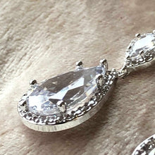 画像をギャラリービューアに読み込む, ブライダル ウェディング ウエディングアクセサリー ピアス【ドロップピアス】