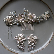 画像をギャラリービューアに読み込む, ブライダル ウエディング ヘアアクセサリー ヘッドドレス wedding 【アザレアヘッドアクセ】