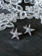 画像をギャラリービューアに読み込む, ブライダル ウェディングアクセサリ- スターピアス パーティーにも【星ピアス&イヤリング】