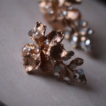 画像をギャラリービューアに読み込む, ブライダル ウエディング ヘアアクセサリー イヤリング wedding 【アザレアイヤリング】