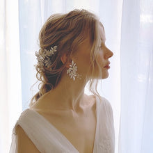 画像をギャラリービューアに読み込む, ブライダル ウェディング ウエディングアクセサリー wedding イヤリング【トレゾアイヤリング】