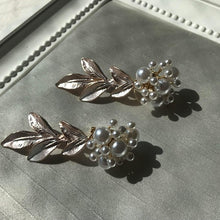 画像をギャラリービューアに読み込む, ブライダル ウエディングアクセサリ−ブライダル イヤリング/ピアス wedding 【ブルンモル】