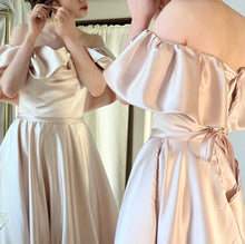 画像をギャラリービューアに読み込む, ウエディングドレス|オーバルパウダリーピンクドレス　oval powdery dress（東京・白金台アトリエ試着）
