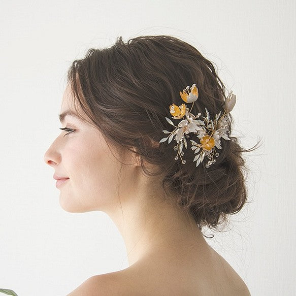 ブライダルヘアアクセサリー ヘッドドレス ヘアバンド 結婚式